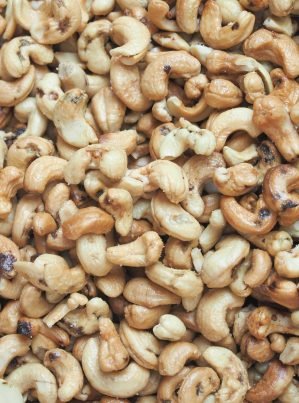 Nuts texture cashew nuts background